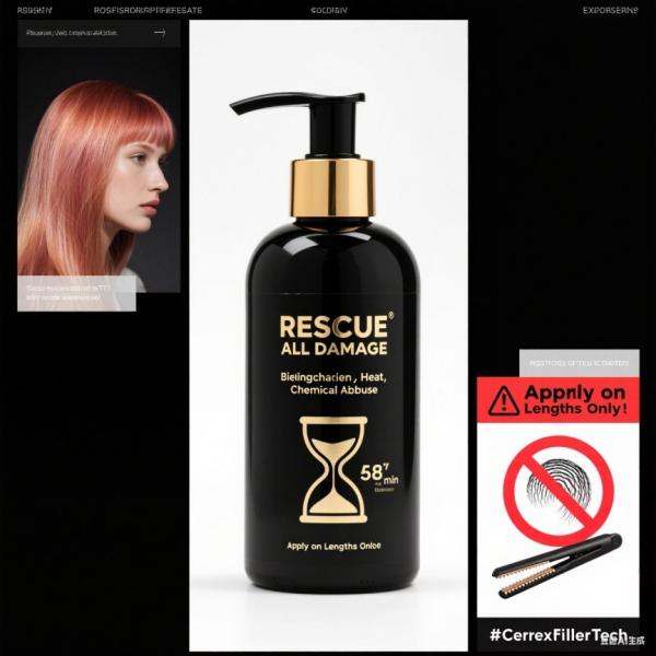 Luxurious And Tough Hair Conditioner: Hair Core is as strong as steel, combing the hair will not stop even if the comb breaks