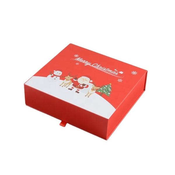 Boîtes cadeaux de fête en carton rigide imprimé sur mesure
