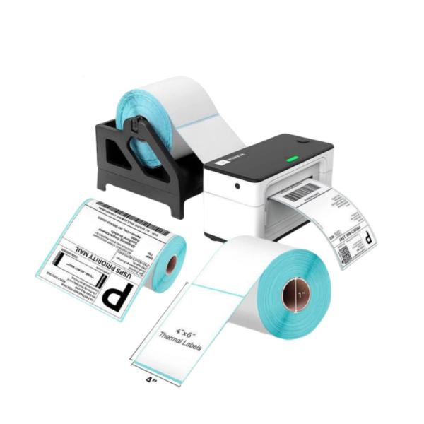 Adhesivo de código de barras Adhesivo térmico directo Adhesivo de etiquetas Adhesivo de Weifang Superfiable Marca