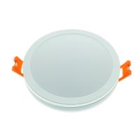 Os dispositivos bondes claros comerciais encaixados redondos do diodo emissor de luz de Downlight retransmitem o escurecimento do ângulo do motorista 110°