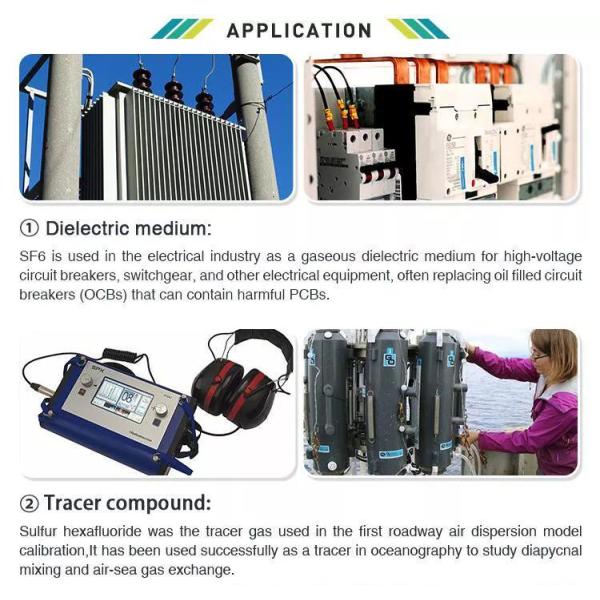 Factory Supplied China Good Quality  Cylinder Gas Sf6 Gas Sulfur Hexafluoride