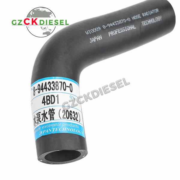 Cooling Rubber Water Pipe 8-94433870-0 8944338700 894433-8700 8-94433870-0 For EX100 4BD1 Engine