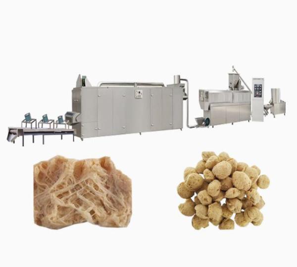 Chaîne de fabrication texturisée/de fibre d'extrudeuse végétarienne de casse-croûte