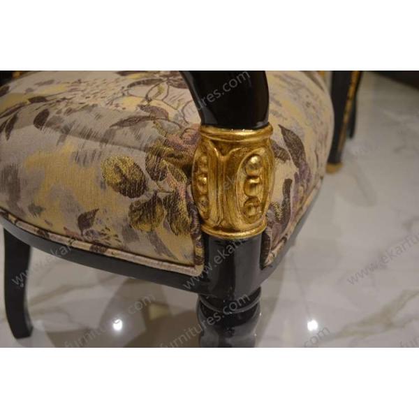 2016 Alibaba Hot sale oval back genuine leather dining chair  TV-008