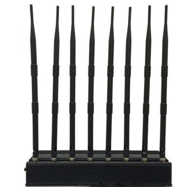20w Desktop Cell Phone GPS Jammer With Cooling Fans , Car Gps Signal Jammer