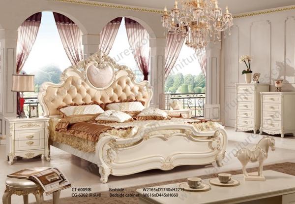 Bangladesh price bed room high quality furniture bed hot sale arabic sofa design 6039