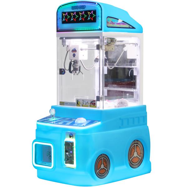 青色 カスタマイズされた子供用ゲーム機 コイン操作のプルーシュトイ アークードゲーム