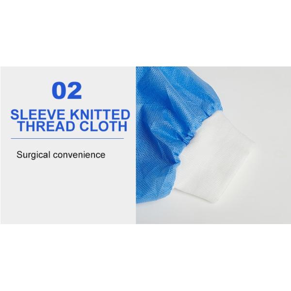 Мантии 60gsm уровня 4 EO стерильные усиленные AAMI медицинские устранимые