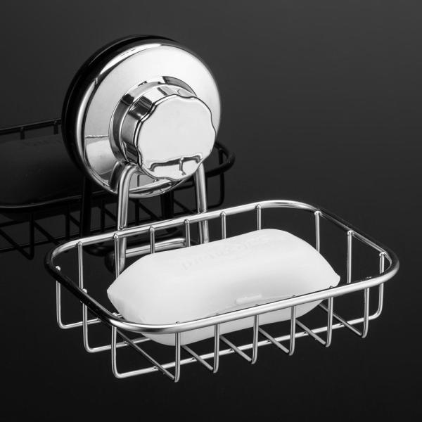 Household Bathroom Hardware Accessories Suction Cup Bar Soap Holder