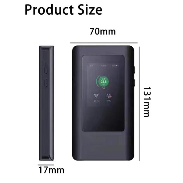 Мини маршрутизатор модема Wifi 5G, маршрутизатор набора микросхем MT6833 5G беспроводной со слотом SIM