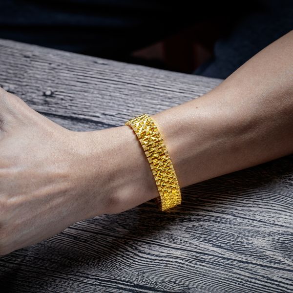 Luxury Gold Plated Men Bracelet