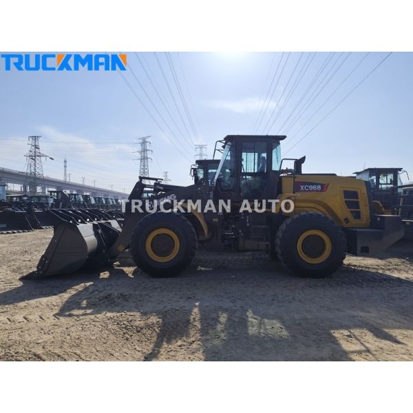 Good Quality 6.5 Tons XCMG XC968 Wheel Loader For Road Works
