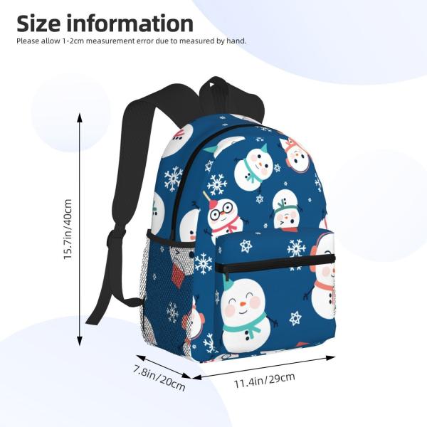 Striped Pattern Custom Logo Multi Pockets College Students Bookbag for Casual Daypack