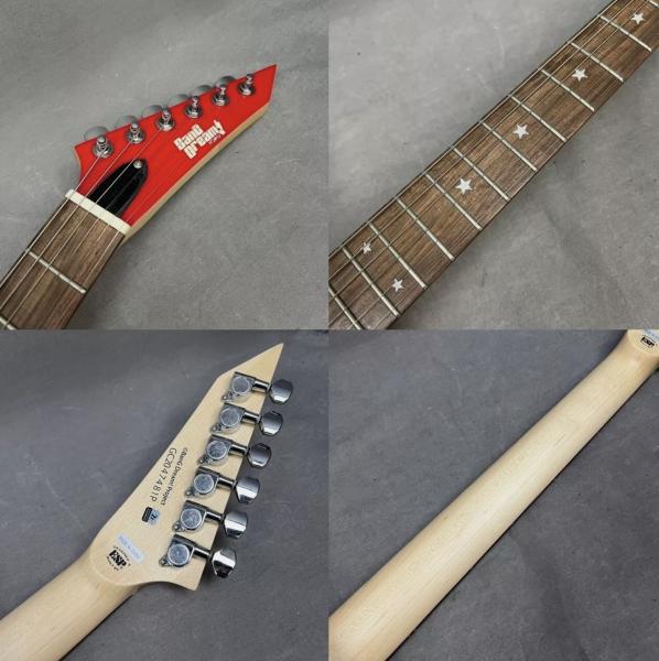 ESP RANDOMSTAR Kasumi Mini Model BanG Dream! Poppin' Party Bandori w Electric Guitar