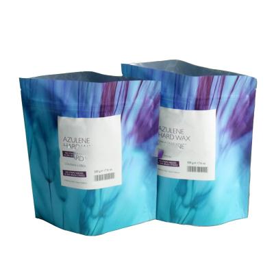 Manufacture direct selling private label hard wax beans hair removal hot waxing body packaging bag