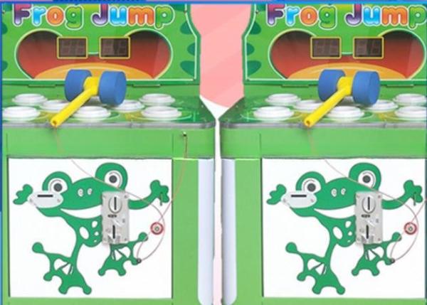 Jeux de billets à marteaux, jeux de frappe de grenouille.