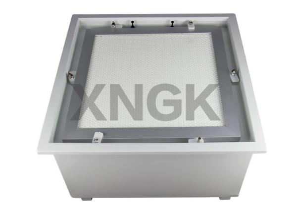 Replaceable Gel Seal Hepa Filter Diffuser , 250mm Air Inlet Size Laminar Flow Diffusers