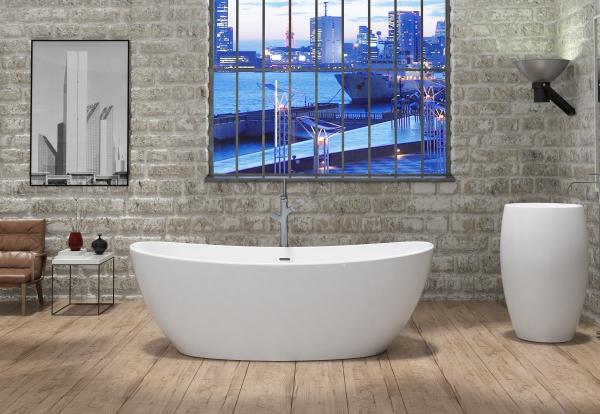 Commercial  Freestanding Soaking Bathtub