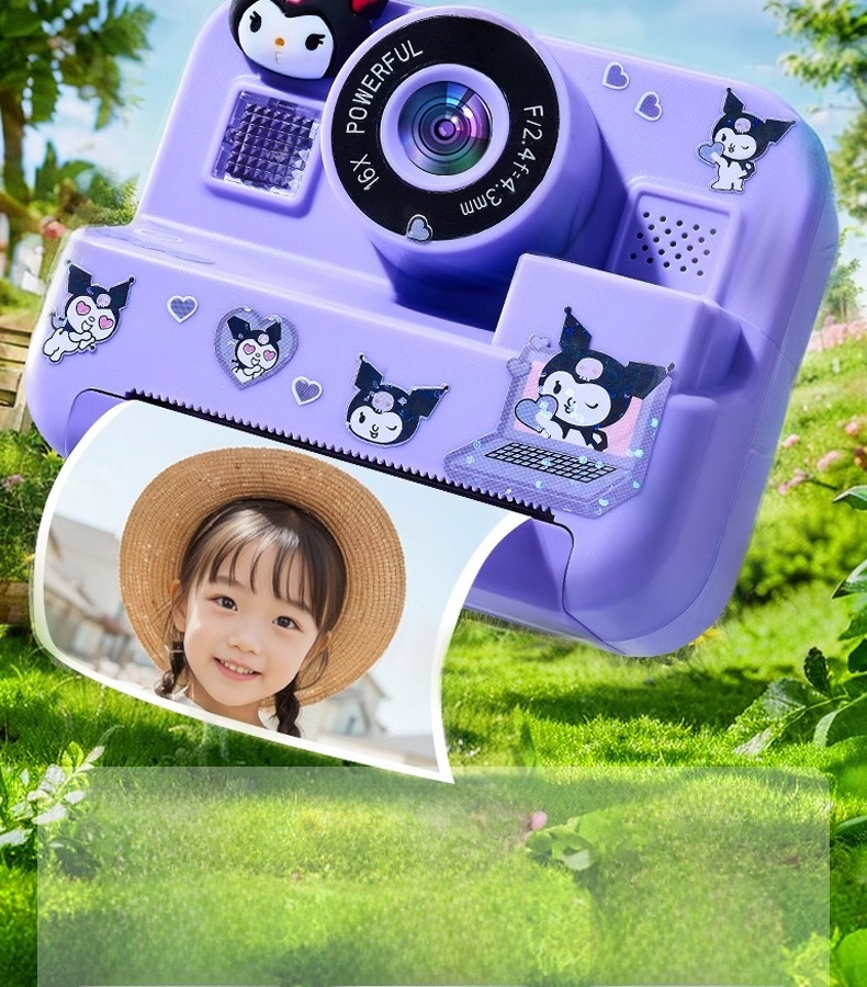 DLC MA14 New Model Instant Camera Children CMOS Sensor MicroSD MP3 Full HD Video 120 Wide Angle Direct Print Color Photos Filter