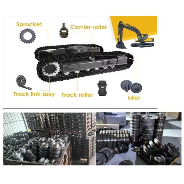 Idler Wheel Excavator Front Idler Undercarriage Parts For 7-10 Ton Excavator Idler Roller