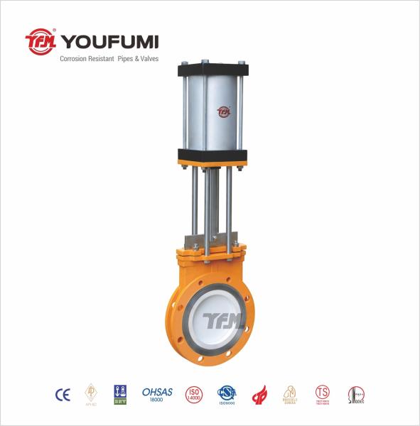 Ceramic Pneumatic Knife Gate Valve