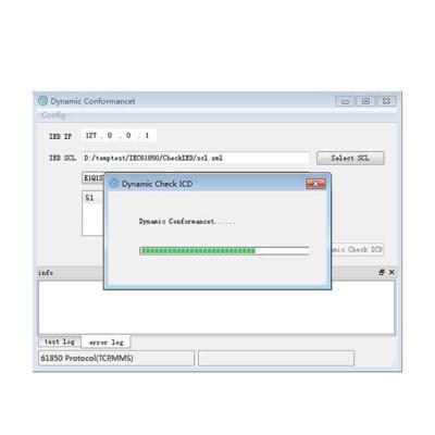 Software bonde GF4600-IEC61850 dos testes do equipamento de teste da aprovação do CE