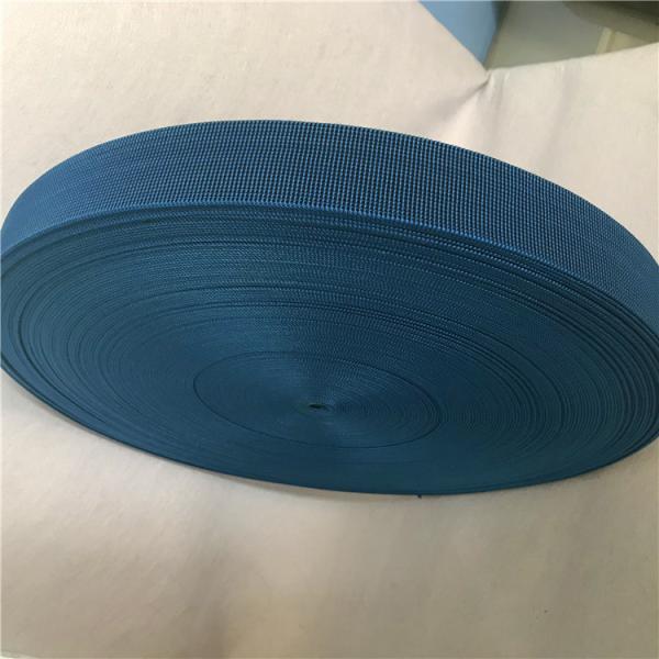 High Strength Malaysian Rubber Elastic Webbing Bands Color Blue for Outdoor Furniture