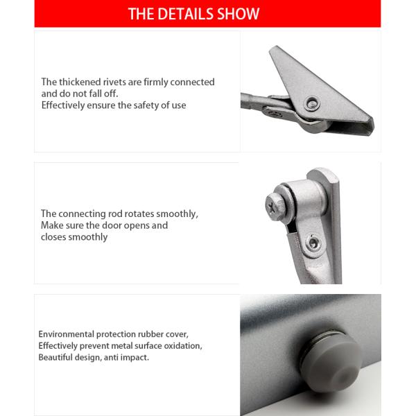 Гидравлический дверной замок безопасный и долговечный для коммерческих высотных дверей менее 1050 мм