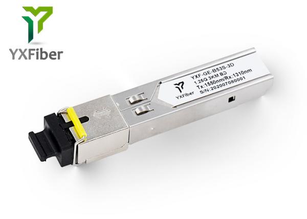 módulo do SC DDM Huawei SFP de 1.25G BIDI 3km 1310nm 1550nm