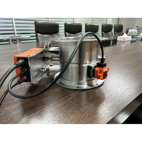 Ronde électrique 70°C amortisseur ignifuge 280°C soupape de fumée Pour le système de construction et les systèmes d'urgence de feu et de fumée