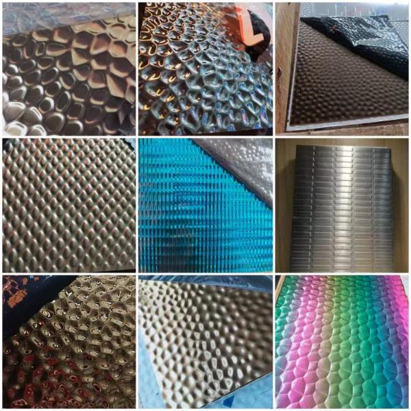 Water Ripple Corrugated Stainless Steel Sheet for Customized Architectural Decoration