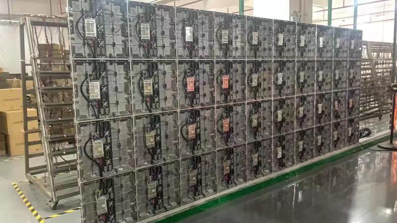 480X480mm P2.5mm HD LED дисплей Внутренний фиксированный LED видеостенный экран