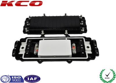 tipo Inline FOSC de 2in 2out 12fo 24fo/núcleos horizontais do fechamento 96 da junção da fibra ótica da caixa de tala