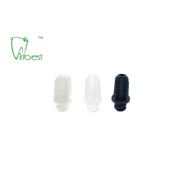 Medical Sterile Luer Lock Luer Slip Dental Syringe Cap Disposable Black White