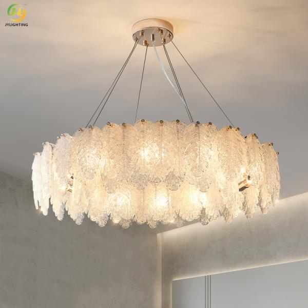 JYLIGHTING Living Room Chandelier Modern Simple French Light Luxury Cream Style Bedroom Restaurant Modern Pendant Light