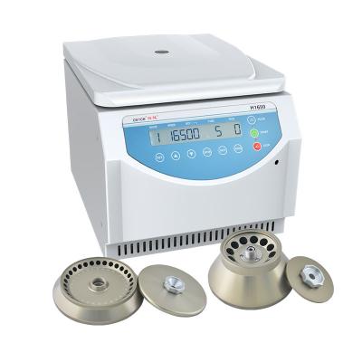 Máquina normal H1650 Microcentrifuge de alta velocidade do centrifugador de Benchtop do Temp