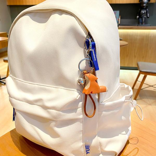 Carinhosas Chaves de Chave Kawaii Anime Acessórios de Chave de Chave de Silicone Suave para Mulheres Mochila