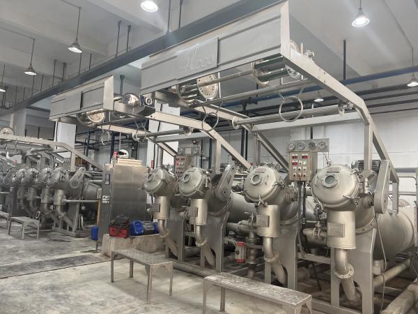 SUS316L Woven Fabric Dyeing Machine Low Consumption CE Certified