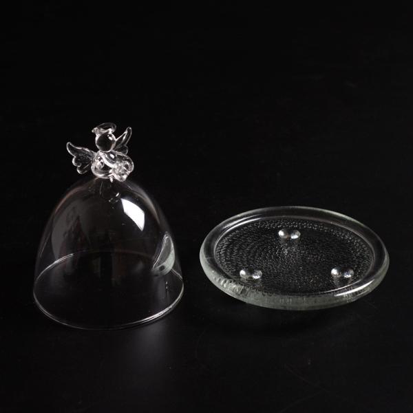 SGS Wedding Angelic Transparent Candle Glass Cover