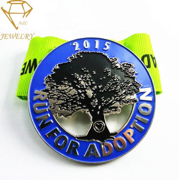 Antique Silver Taekwondo World Athletics Championships Medals