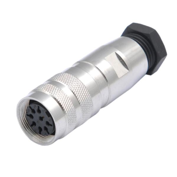 AISG Waterproof Electrical Connectors , 5M 8 Pin Circular Connector Hw Port