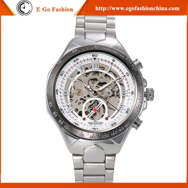 WN18 30M Waterproof Watch WINNER High End Stainless Steel Watch Mechanical Watch Sport Man