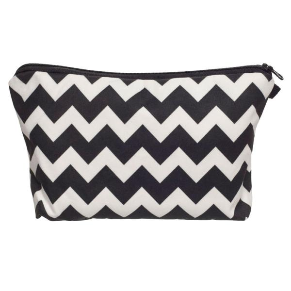 3D Large Makeup Bag Pouch Purse Handbag Organizer with Zipper