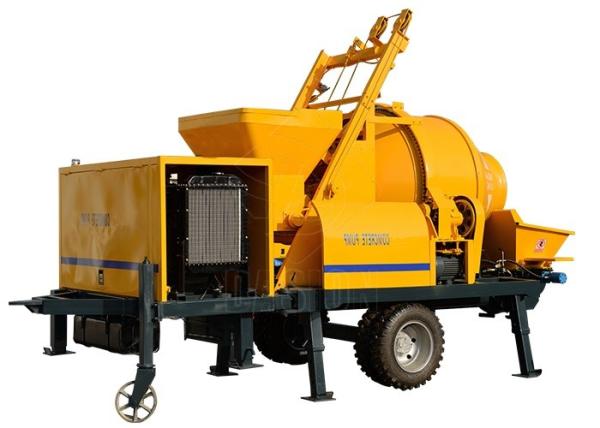 Mini Beton Concrete Mixer Pump / High Pressure Foam Concrete Pump CE ISO Certified