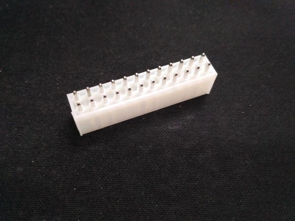 Double Row Wafer Connector PCB Borad In Connector 9A AC / DC With PA66 Material Housing