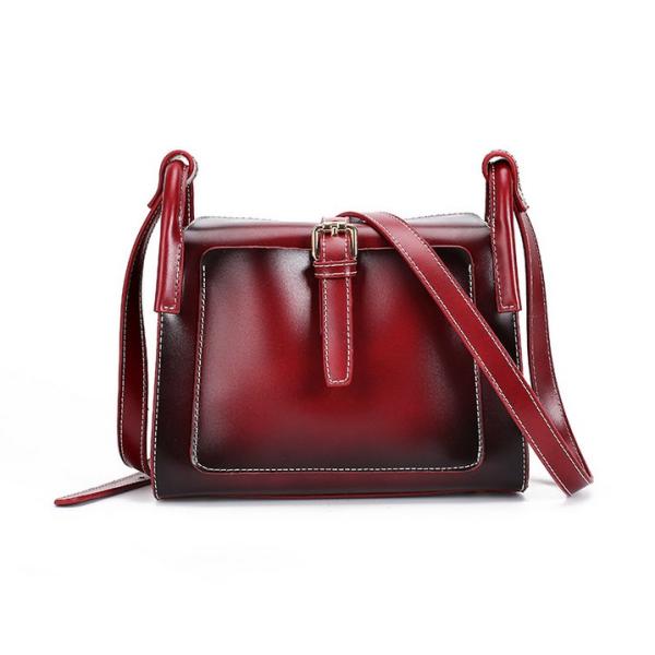 2016 new casual women's singles shoulder bag Messenger bag retro fashion retro pu waterproof