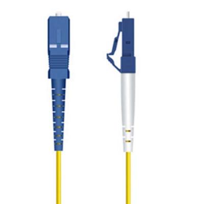 LC SC Patch Cord PVC Fiber Optic Pigtail 15M Single Mode G652D