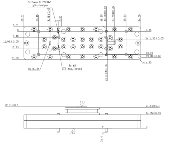 80GHz  WR-12  WAVEGUIDE DUPLEXER