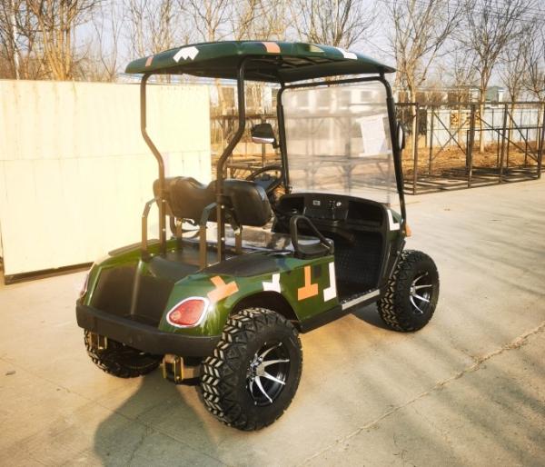 Voiture de golf utilitaire à 2 places 30 km/h Automatique légère électrique alimentée par batterie