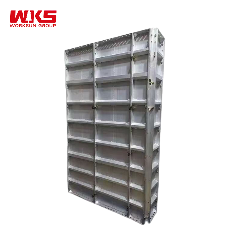 Efficient Aluminum Formwork System 1200mm Width Metal Formwork For High Rise Building Construction